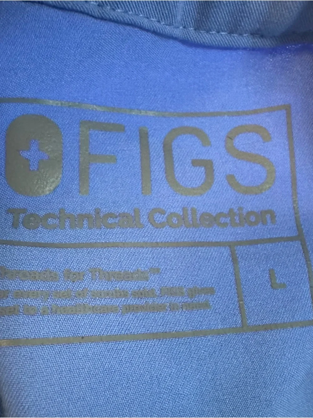 FIGS Bundle of 2 Pisco Men's Basic Scrub Pants Technical Collection Blue Large